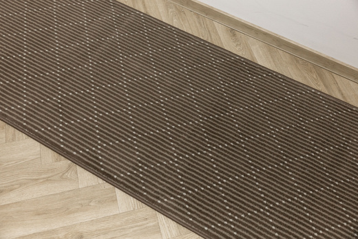 Chodnik Luna 504751/97944 Choco Romby Brąz szerokość 100 cm