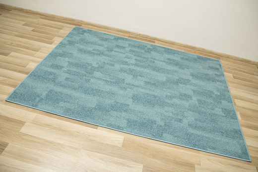 Dywan Pętelkowy Pave 81 Turkus Melanż Cieniowany