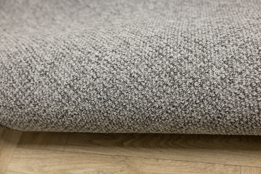 Wykładzina Pętelkowa Luton 75 Szary Grafit Melanż szerokość 4 m