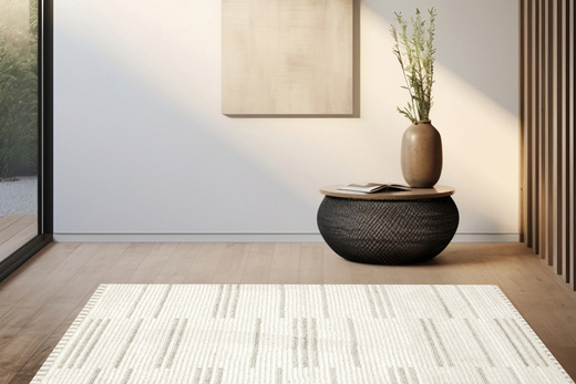 Dywan Aruba G151A Cream Krem Szary Paski