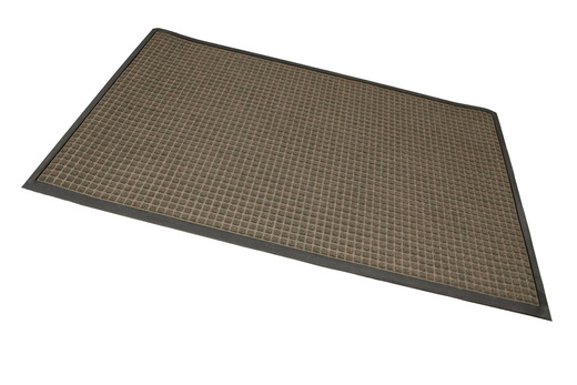 Antypoślizgowa Wycieraczka Duo Kwadrat Brąz