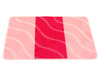 Dywanik Łazienkowy Fiori Pink Pasy Fale
