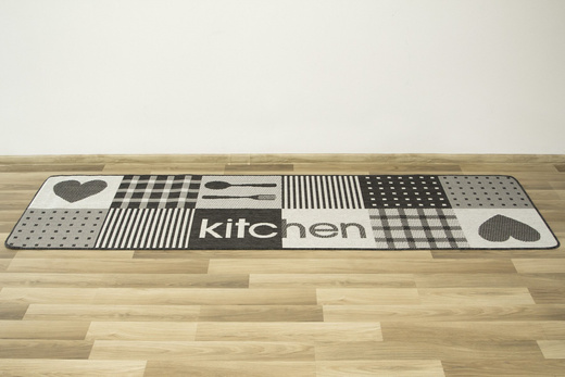 Antypoślizgowy Dywan Kuchenny Flex 19053/08 grey Kitchen