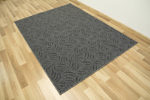 Dywan Presto 75 Grey Melanż Ciemny Szary Czarny