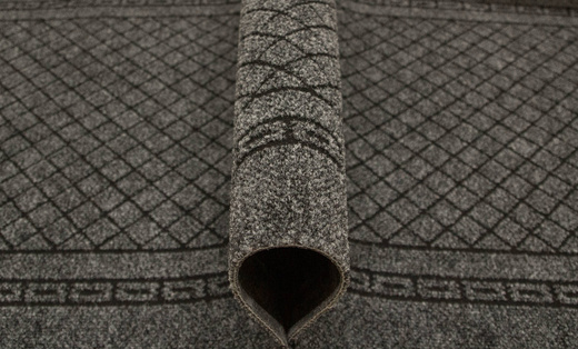 Podgumowany Chodnik Wycieraczka Way 402 Szary szerokość 120 cm