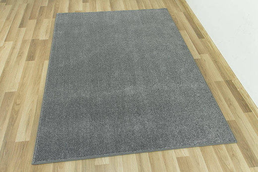 Dywan Glitter-Twist 75 szary z brokatem