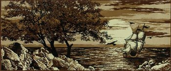 Makata Dywan żaglówka beż