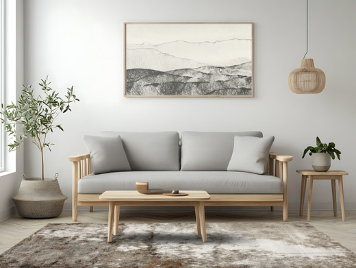 Dywan Ponte N839A l.grey/beige Szary Brąz Tynk