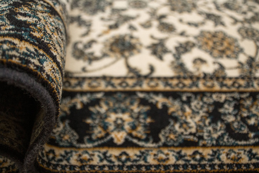 Wełniany Dywan Isfahan Anafi Granat