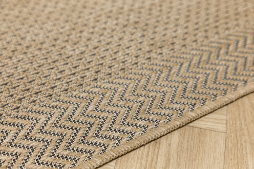 Antypoślizgowy Chodnik Sznurkowy Flex19242/P01 Beż szerokość 100 cm