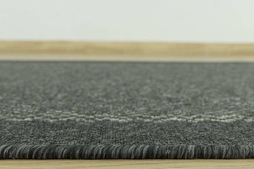 Antypoślizgowy Chodnik Ruby 2128 antracyt szerokość 100 cm