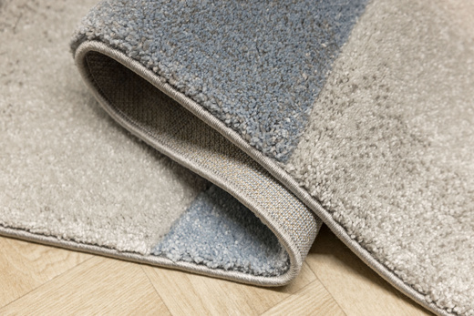 Dywan Kandy N414A l.grey/blue Szary Niebieski Krem Fryz