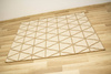 Dywan Płasko Tkany Natura PT 1994/10 Romby Trójkąty Beż