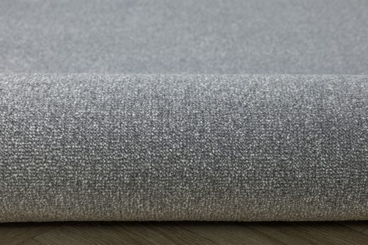 Wykładzina Himalaya 274 Srebrzyta Szara na filcu szerokość 4 m