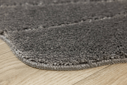 Dywanik Łazienkowy Antypoślizgowy Shell Grey Szary Muszelka