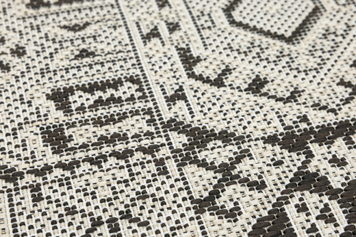 Antypoślizgowy Dywan FLEX 19636/91 Brąz Beż Patchwork