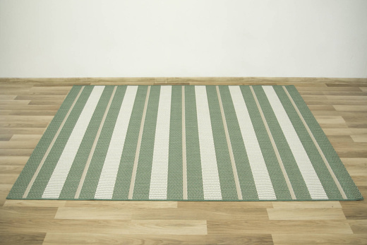 Dywan Sznurkowy Foggia 16725/640 Zieleń Krem Beż