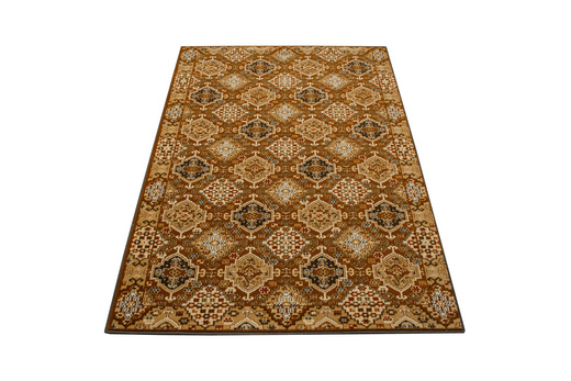 Dywan Ornamentowy Agnella Standard Ines Jasny Brąz