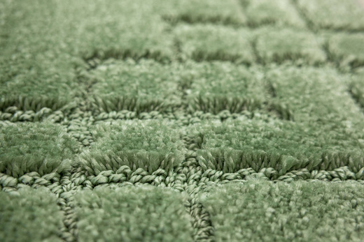 Dywanik Łazienkowy Antypoślizgowy Sego Green Zielony Prostokąty Mozaika
