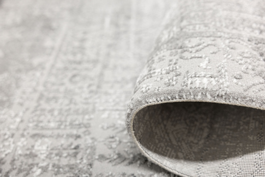 Dywan Nantes NT210G Grey/Grey Szary Krem Ornament