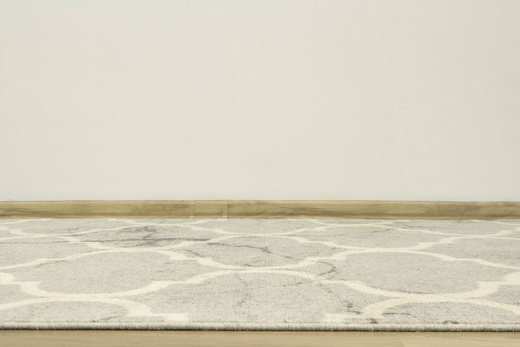 Dywan Wełniany Isfahan-M Eveil Popielaty koniczyna marmur beton