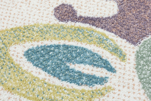 Okrągły Dywan Lima B070A cream/rose Jednorożec Krem