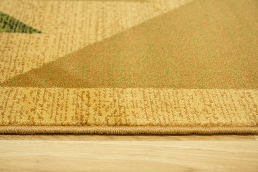 Dywan Agnella Standard Kanas Beż Oliwka Abstrakcja