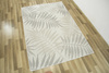 Dywan Sznurkowy Berg 28337/64 Liście Palm Szary Kremowy