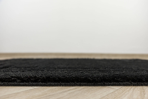 Dywanik Łazienkowy Antypoślizgowy Sego Black Czarny Prostokąty Mozaika