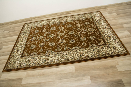 Dywan Super Rose 2338A brown/cream Ornament Brąz Beż Krem