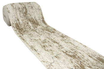 Chodnik Zer Lux 5762B Lśniący Beż Szary Piaskowiec szerokość 70 cm