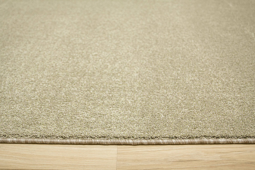 Miękki Gęsty Dywan Sakura 140 Oliwka Beż Krem Melanż