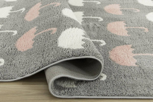 Dywan Shaggy Slim 9998 grey/multi parasolki