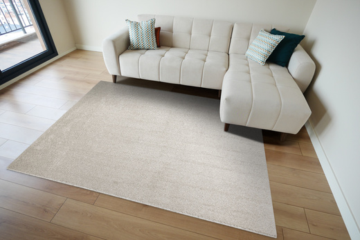 Dywan Sphinx-special 474 Jasny Kaszmir Kremowobeżowy Lśniący filc