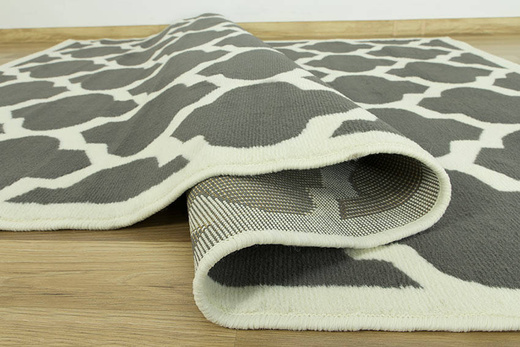 Dywan LUNA 503370/51931 grey koniczyna