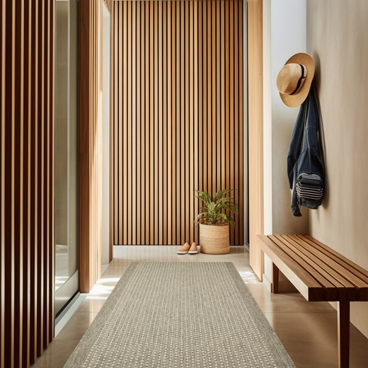 Antypoślizgowy Chodnik Scandigel 8823/W71E Brąz Beż szerokość 100 cm