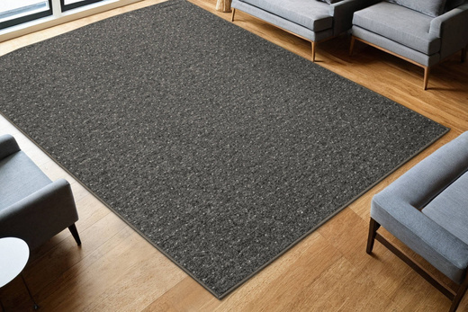 Wykładzina Zembla 78 Grafit Kratka szerokość 2 m