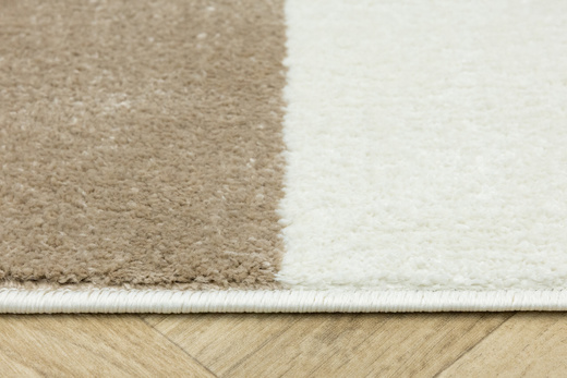 Dywan Clara 02923A cream/brown Brąz Krem Abstrakcja