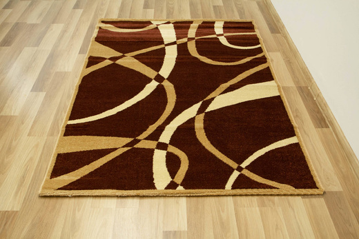 Dywan Nowoczesny Sapphire F06/13 Pasy Beż Krem Brąz