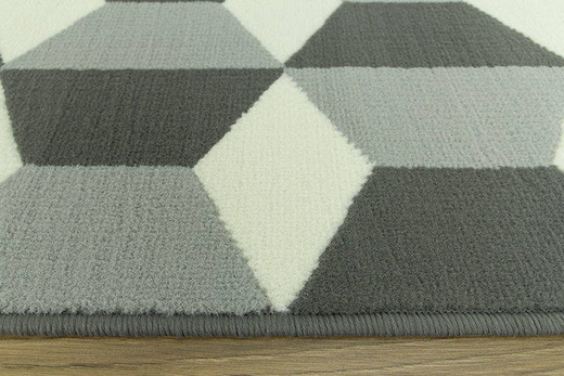 Dywan LUNA 503757/89911 cubes grey