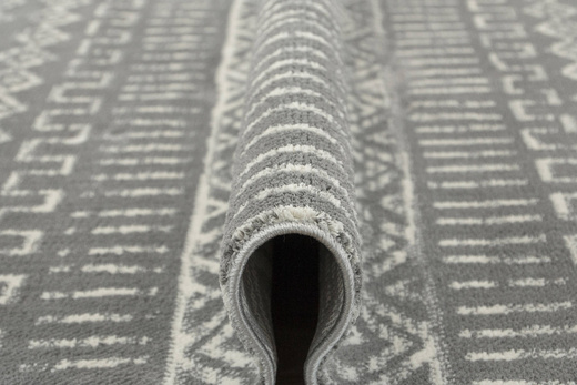 Dywan Karof 2571A grey/white 43 Szary Krem Romby