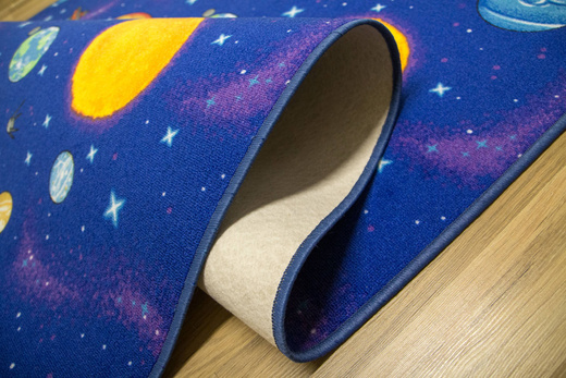 Dywan Dziecięcy Galaxy Galaktyka Komos Rakiety Planety