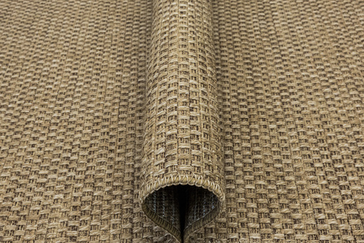 Dywan Sznurkowy Ella ST049A brown/brown Beż Brąz Jodełka Outdoor