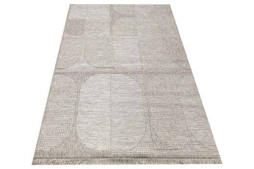 Dywan Sznurkowy Oria 65000/VH7-X Beż Szary Gruby Splot Outdoor