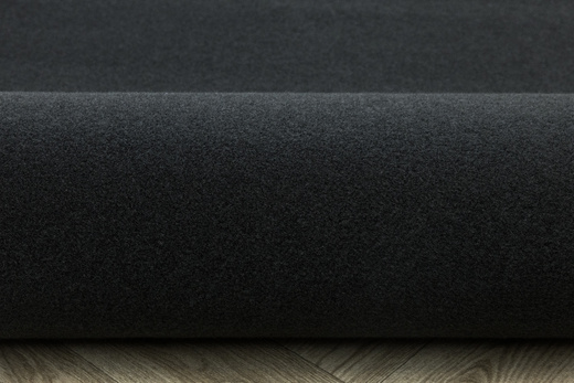 Grafitowa Wykładzina samochodowa Mustang 76 szerokość 2 m