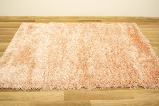 Lśniący Dywan Gloria Róż Pudrowy Z Lurexem