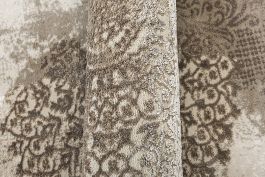 Okrągły Dywan Galya GAK11A brown/brown Beż Krem Boutique