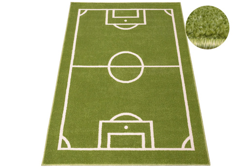 Dywan Clara Kids 02922A new green/cream Boisko Zieleń Krem