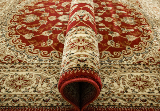 Dywan Super Rose 2095A red/cream Ornament Kwiatowy Czerwień Krem