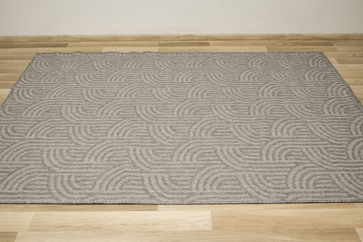 Dywan Dwustronny Sznurkowy Brussels 205725/10010 Silver Linie Outdoor